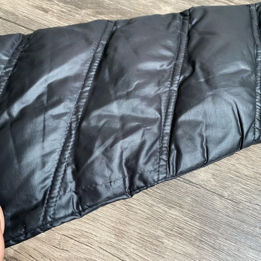 Kenneth Cole Women's Black Puffer Jacket Size L Fillig: 90% Duckdown - Picture 6 of 8